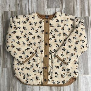 Social Threads (RD Style) Sophia Sherpa button front jacket